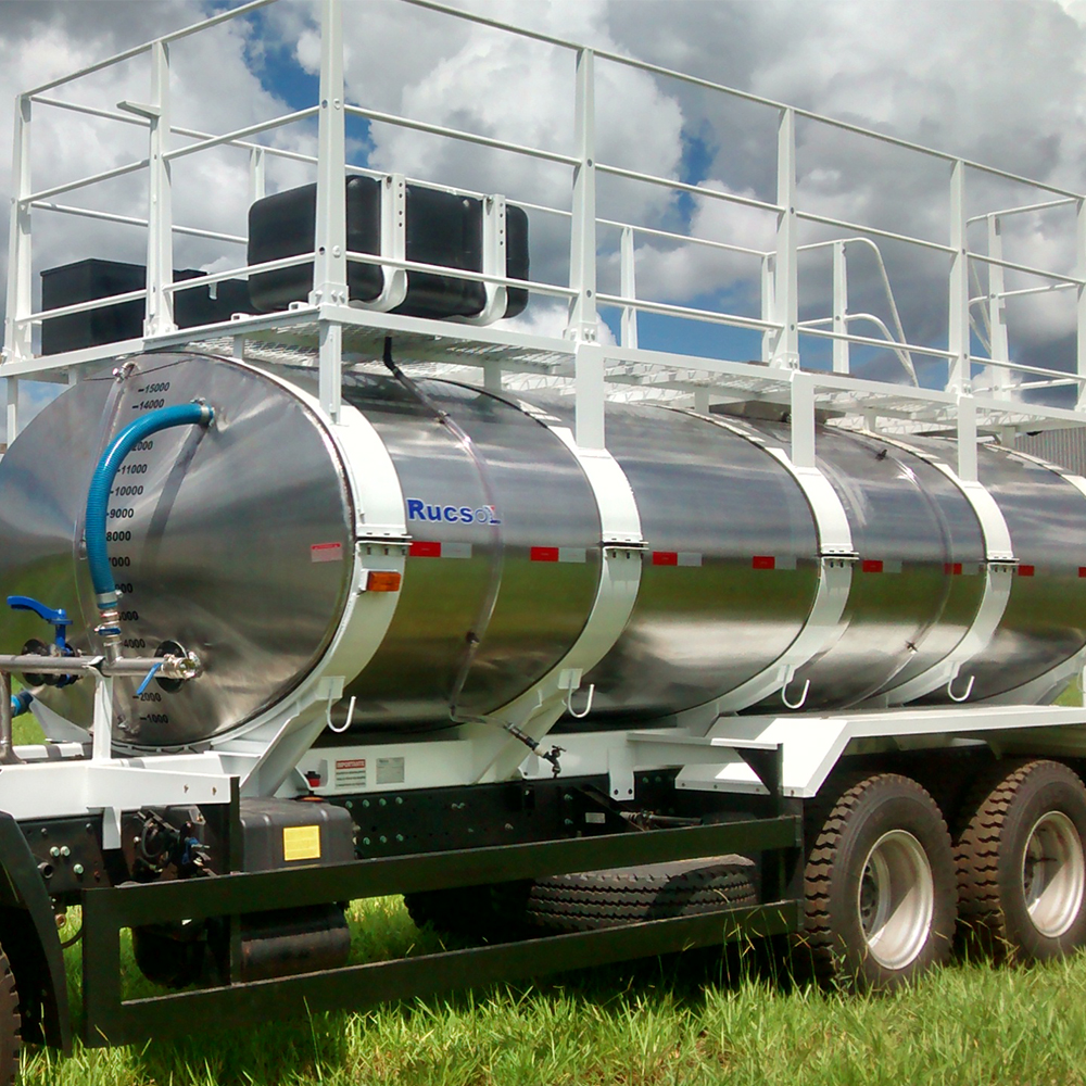 Tanque para transporte de Agua Potável 